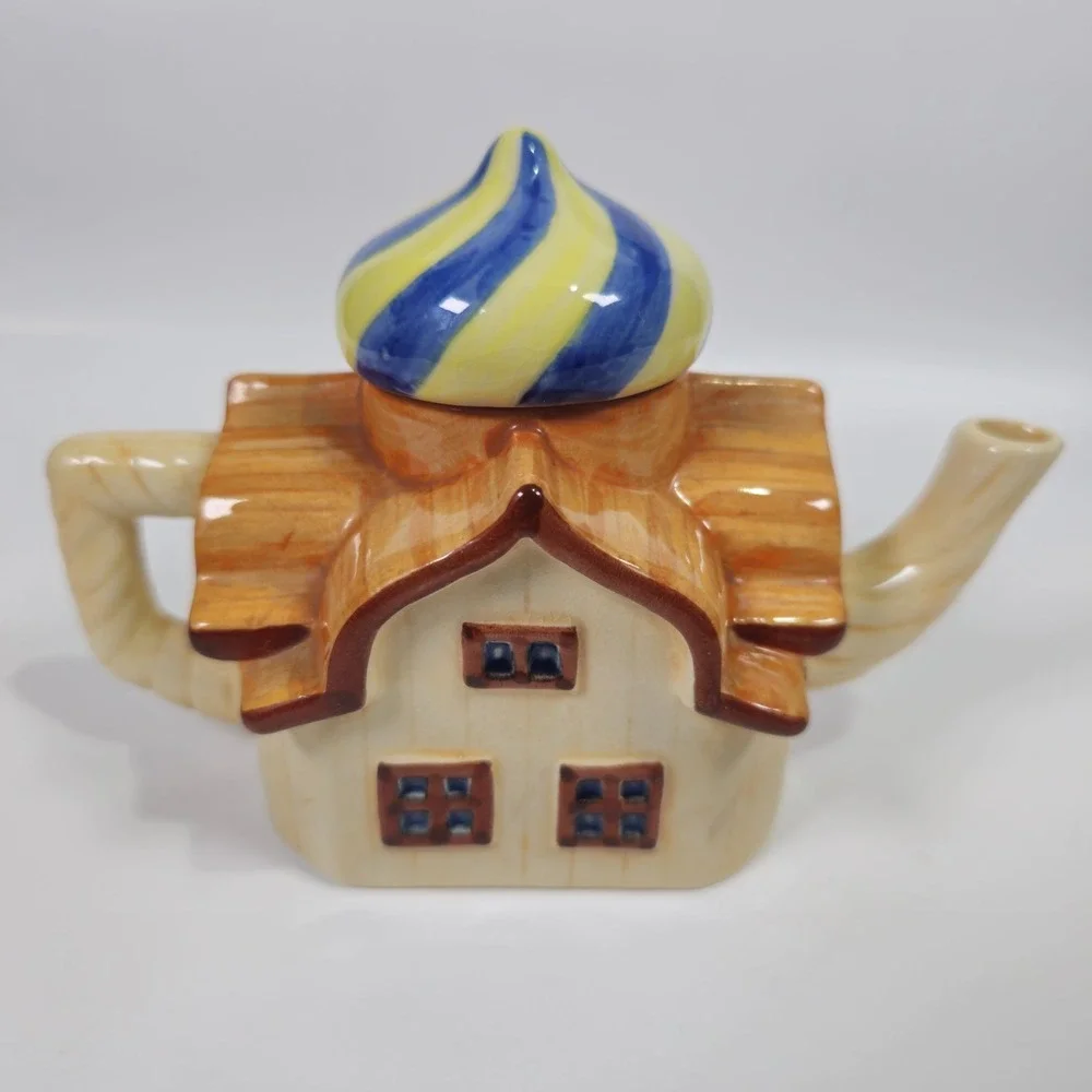 1982 House of Katayama Set Of 3 New Mini Teapots, Creamer, Japan Mini House